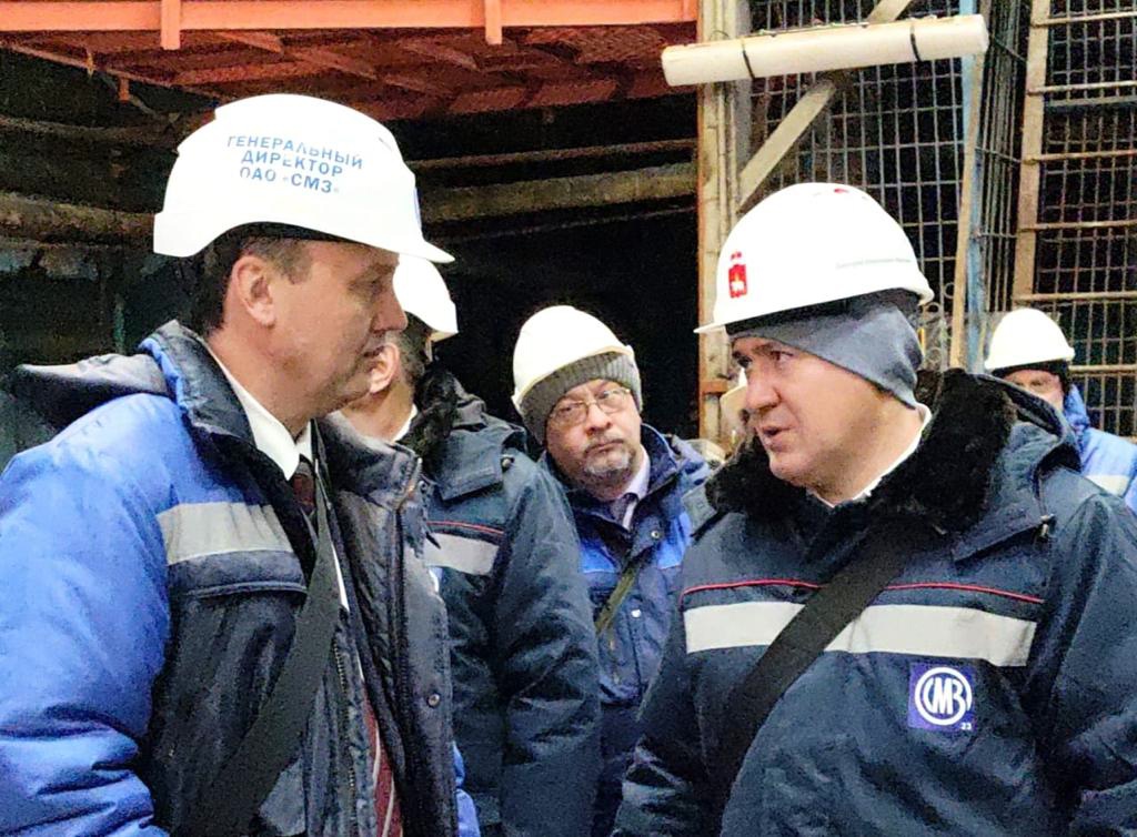 Визит губернатора Пермского края Дмитрия Махонина Визит губернатора Пермского края Дмитрия Махонина